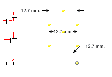 Various measurement shapes Various measurement shapes