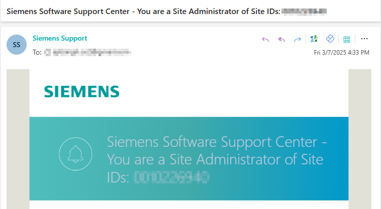 Email ng Site ID Email ng Site ID