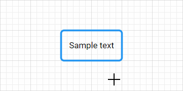 Modifying text padding with the text block tool Modifying text padding with the text block tool