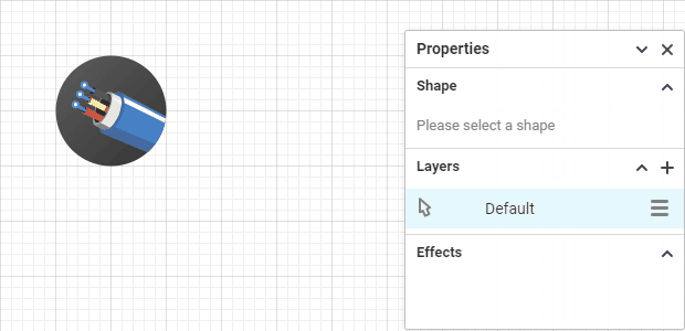 Entering values on Shape properties Entering values on Shape properties
