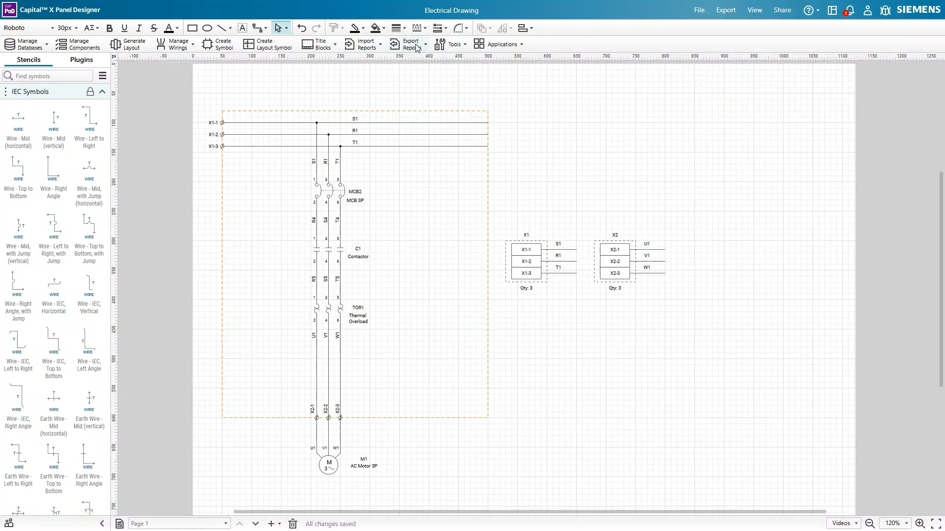 Capital X Panel Designer at a glance